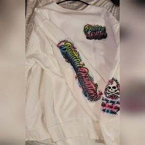 Beautiful disaster sweatshirt xxl